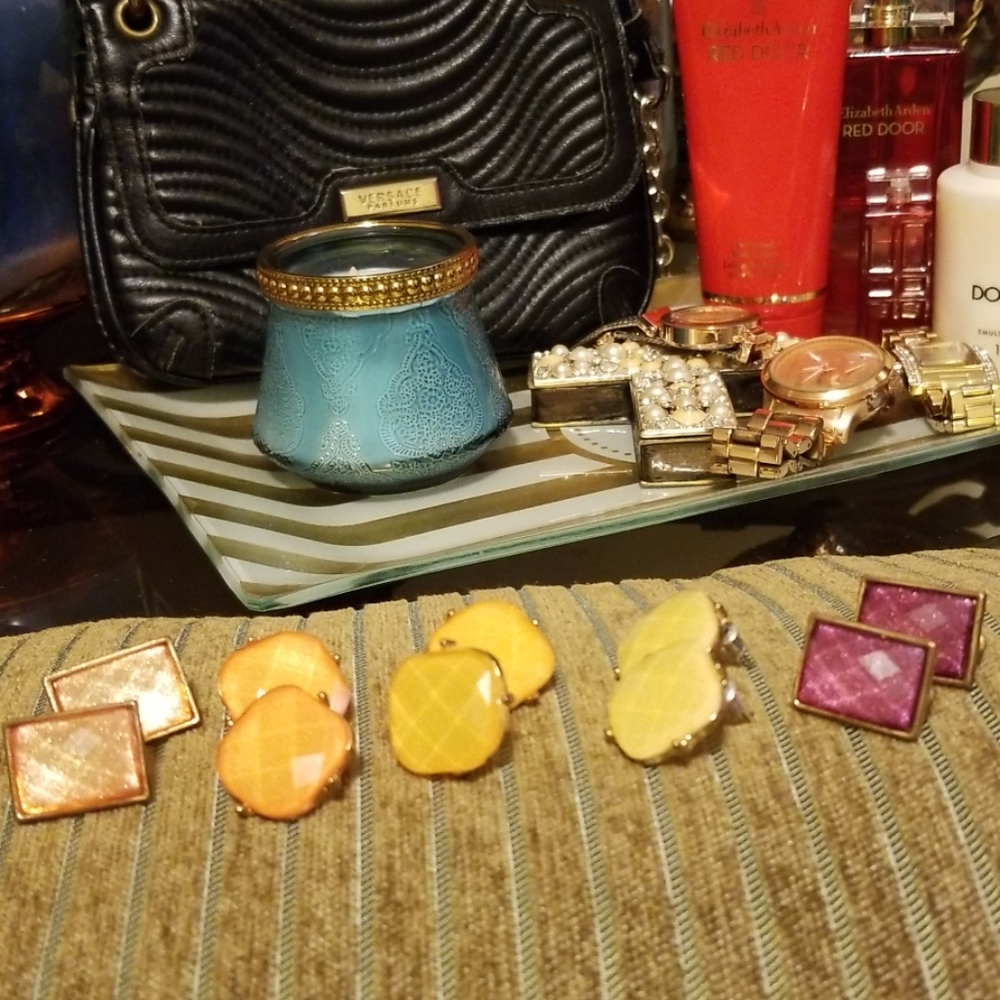 Candied Colored Earrings